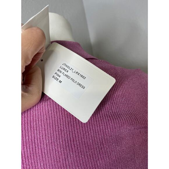 JoosTricot Revolve Mini Polo Dress in Pink - Picture 8 of 11